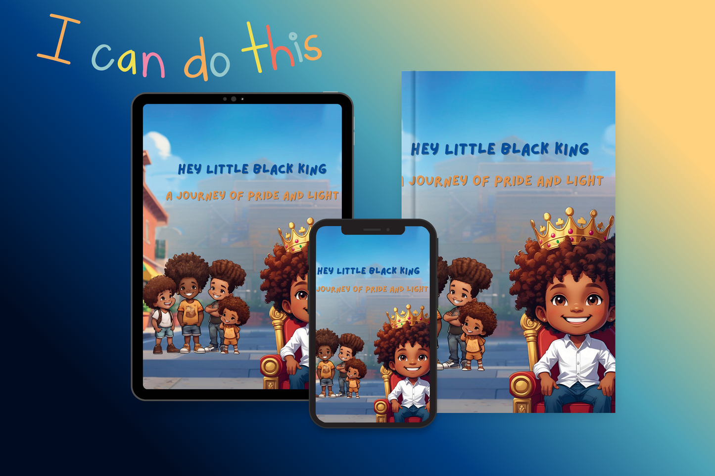 Hey Little Black King: A Journey of Pride and Light