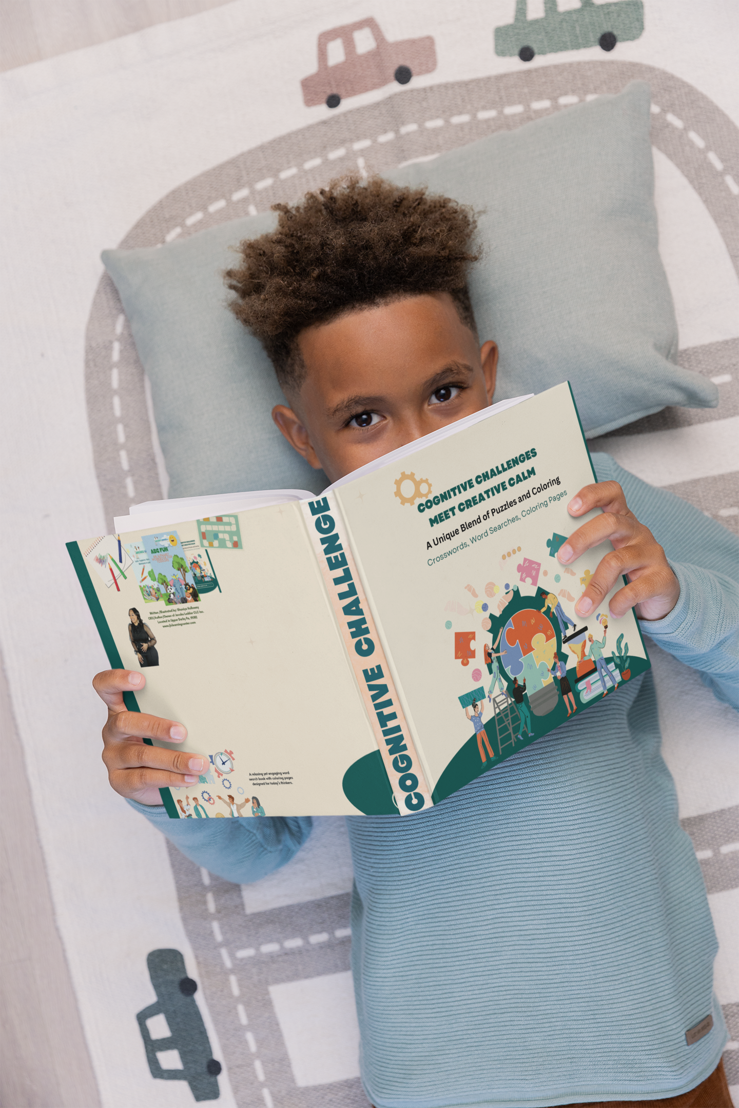 Puzzle/crossword/coloring book